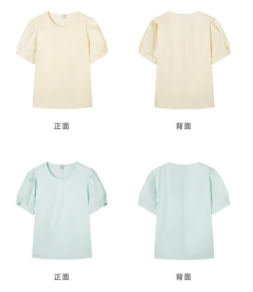 ブルベ夏服 シャツブラウス