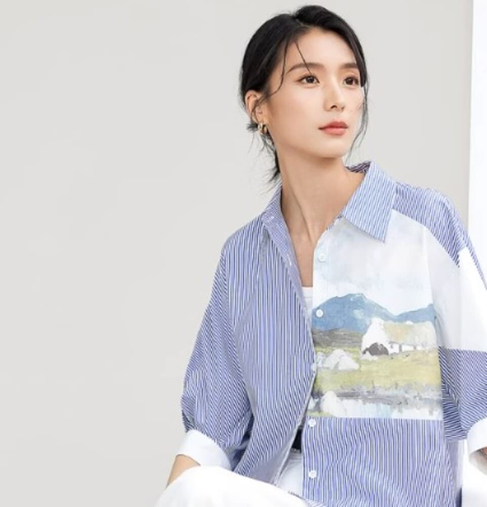 ブルベ夏/ブルベ冬服 デザインYシャツ