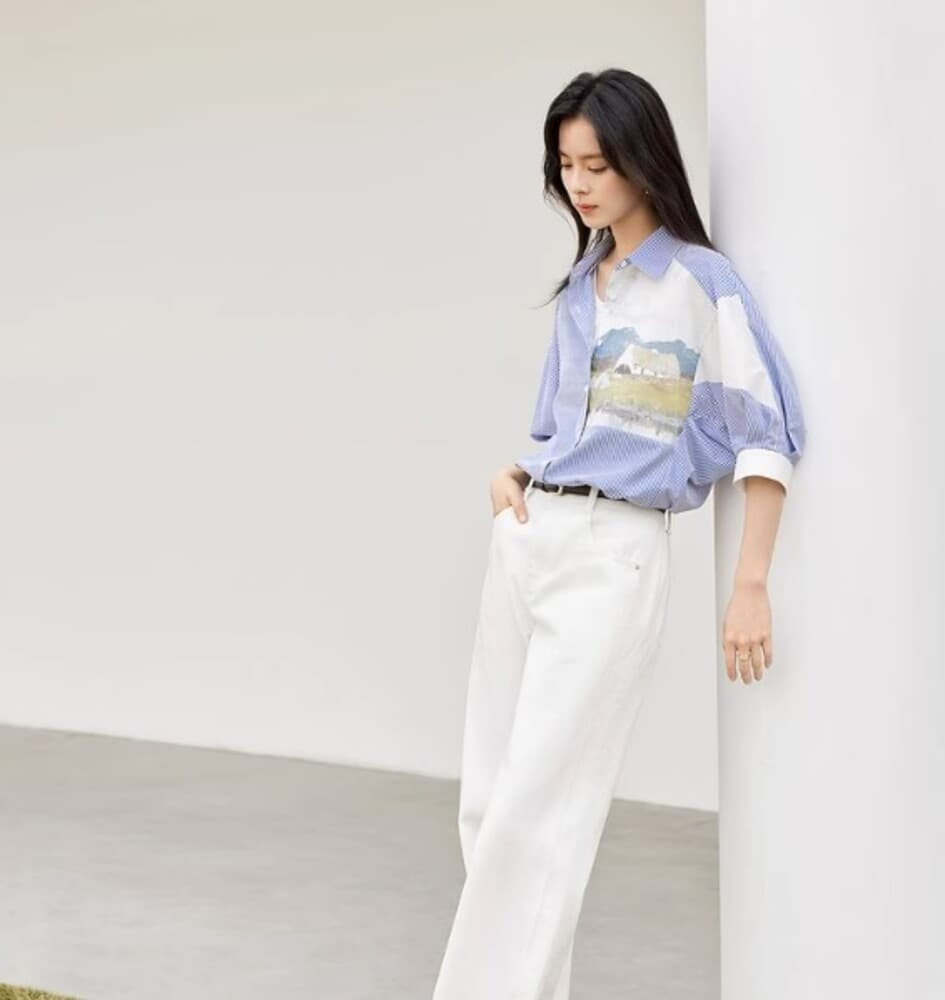 ブルベ夏/ブルベ冬服 デザインYシャツ