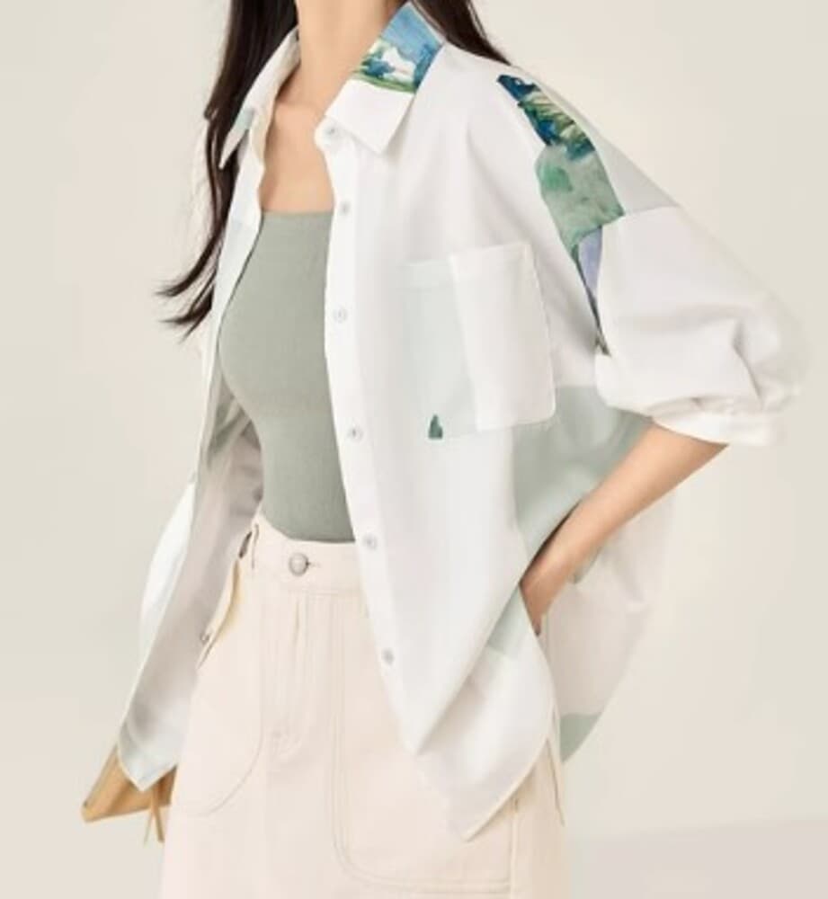 ブルベ夏/ブルベ冬服 デザインYシャツ