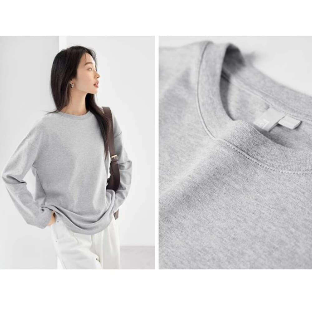 ブルベ夏/ブルベ冬服 シンプルトレーナー