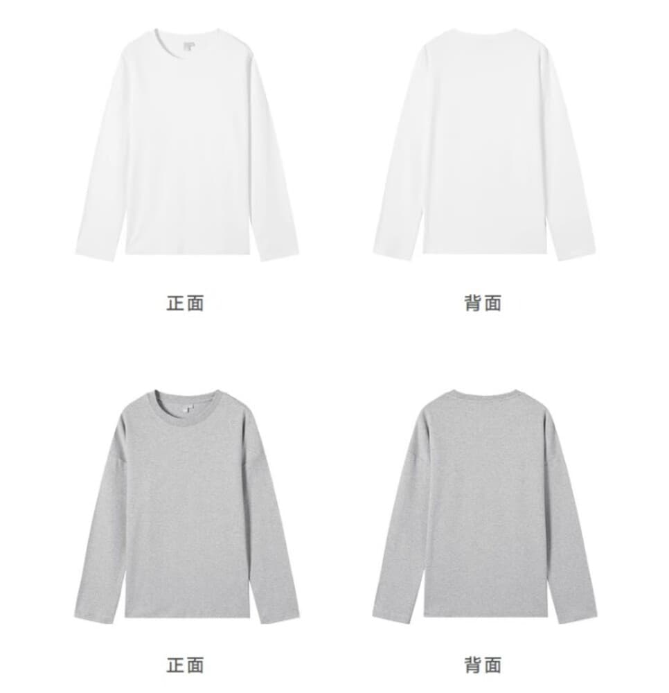 ブルベ夏/ブルベ冬服 シンプルトレーナー