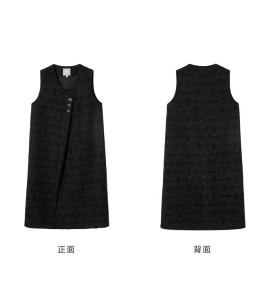 ブルベ冬服 ノースリーブワンピース