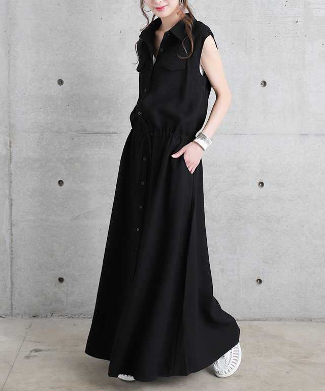 ブルベ夏/ブルベ冬服 すっきり見せる美シルエットシャツワンピース
